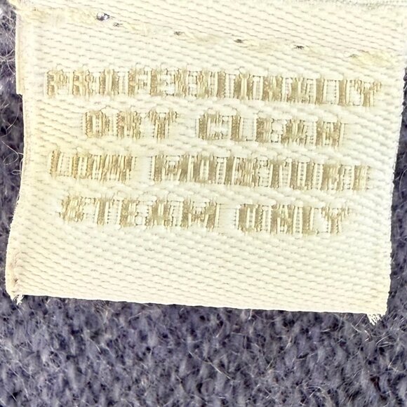 Charter Club Purple Cashmere Cardigan Size M - Picture 5 of 6